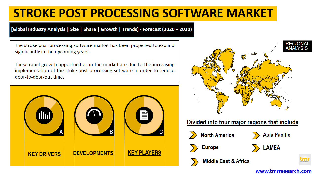 stroke post processing software market